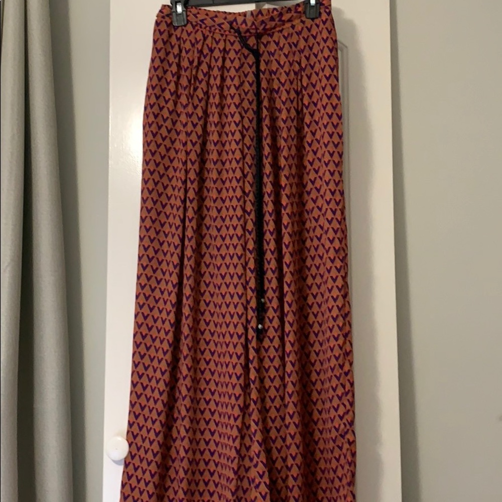 Patterned Dress Pants
